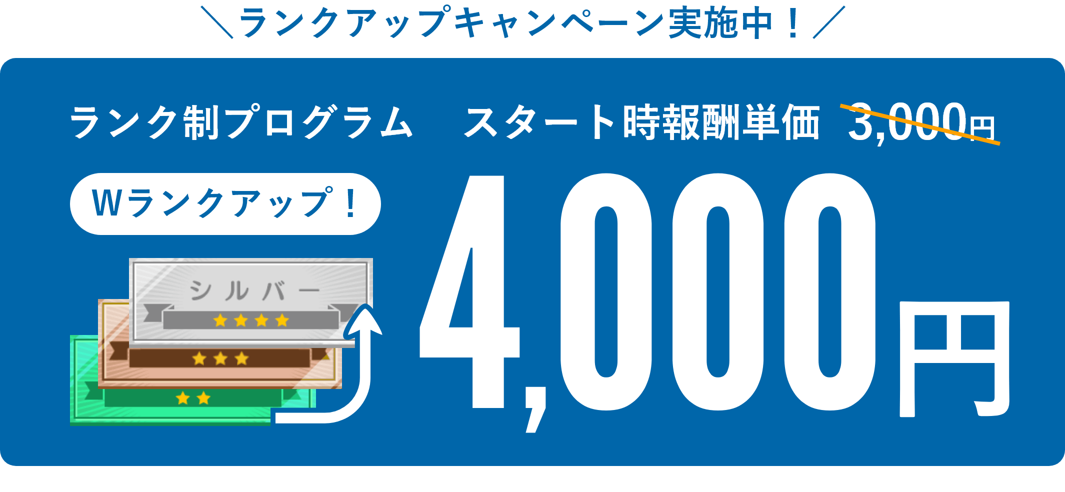 ランクアップキャンペーン